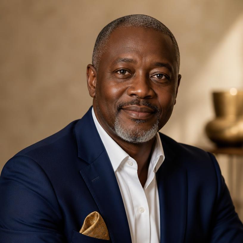 Portrait of Sipho Dlamini, Refinery Partnerships at Earthly Metals